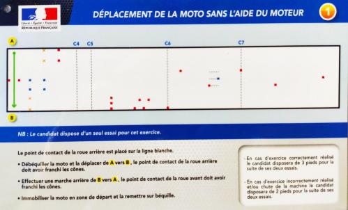 déplacement sans l'aide du moteur 1 Mirabeau conduite